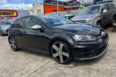 Black 2014 Volkswagen Golf Hatchback R