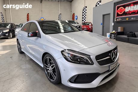 Silver 2016 Mercedes-Benz A200 Hatchback