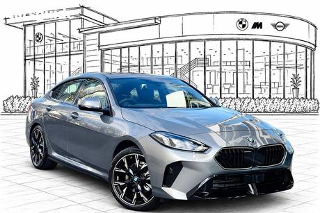 Grey 2026 BMW 218 Coupe M Sport Gran Coupe