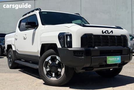 White 2025 Kia Tasman Double Cab Pick Up X-Line (4X4) (0.9T) Bdy Fender