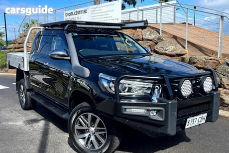 Black 2019 Toyota Hilux Double Cab Pick Up Sr5 (4X4)