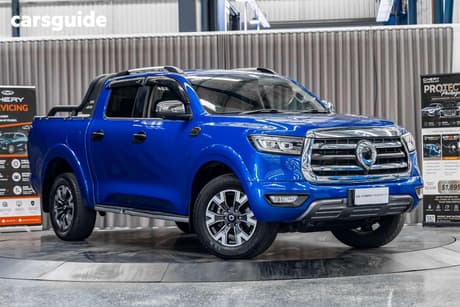 Blue 2022 GWM UTE Dual Cab Utility Cannon-X (4X4)