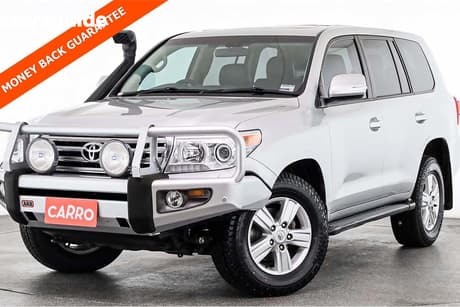 Silver 2015 Toyota Landcruiser Wagon Vx (4X4)