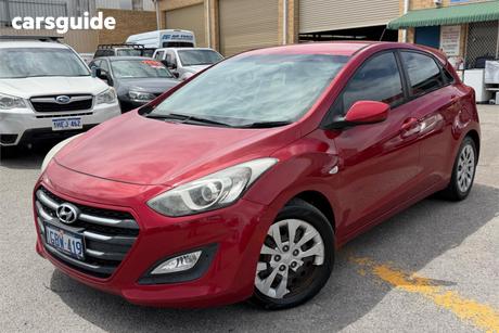 Red 2016 Hyundai I30 Hatchback Active