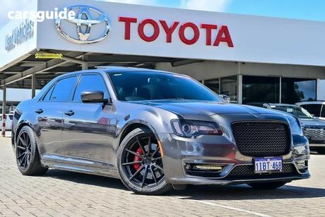 Grey 2018 Chrysler 300 Sedan Srt Hyperblack