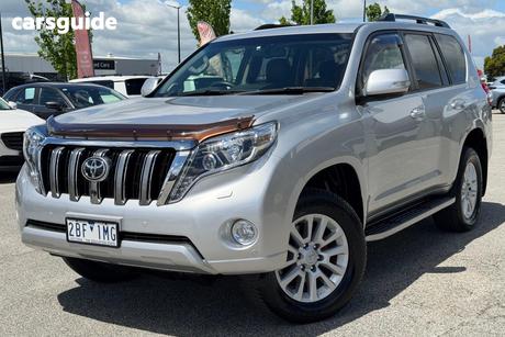 Silver 2016 Toyota Landcruiser Prado Wagon Kakadu (4X4)