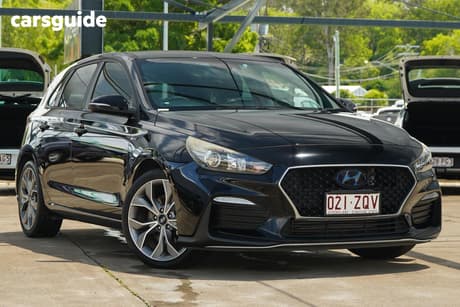 Black 2019 Hyundai I30 Hatchback N Line
