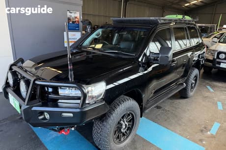 Black 2016 Toyota Landcruiser Wagon Sahara (4X4)