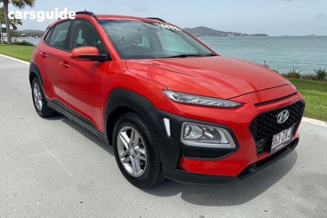 Orange 2019 Hyundai Kona Wagon Go (Fwd)