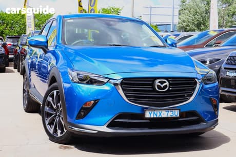 Blue 2019 Mazda CX-3 Wagon S Touring (Fwd)