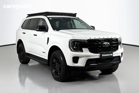 White 2022 Ford Everest Wagon Sport (4X4)