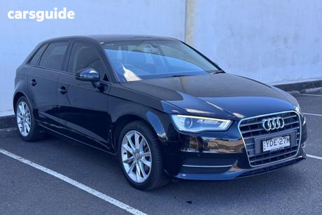 Black 2016 Audi A3 Hatch ATTRACTION
