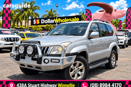 Silver 2008 Toyota Landcruiser Prado Wagon Gxl (4X4)