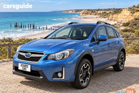Blue 2016 Subaru XV SUV G4X