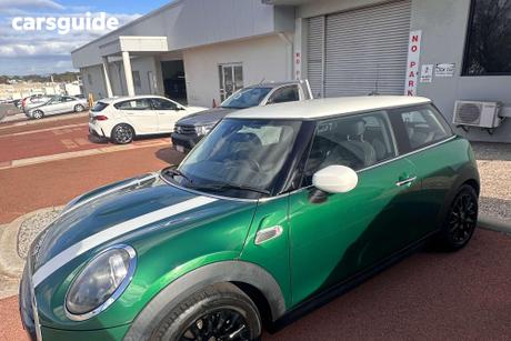 Green 2020 Mini Cooper Hatchback 3D Hatch