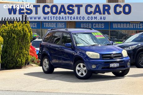 Blue 2005 Toyota RAV4 Wagon Cruiser (4X4)