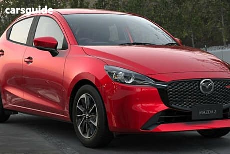 Red 2026 Mazda Mazda2 Hatchback G15 Gt