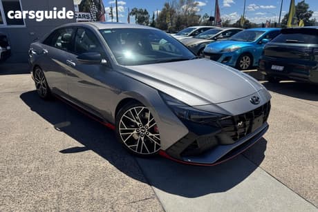 Grey 2023 Hyundai I30 Sedan N Premium With Sunroof