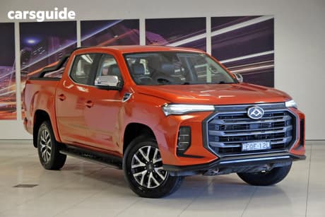 Orange 2021 LDV T60 Double Cab Utility Max Luxe (4X4)