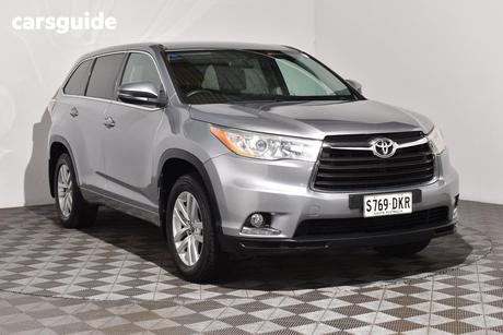 Silver 2016 Toyota Kluger Wagon Gx (4X4)