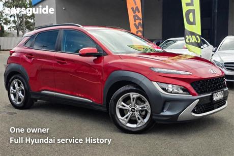 Red 2022 Hyundai Kona Wagon Elite (Fwd)