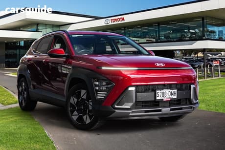Red 2024 Hyundai Kona Wagon Hybrid Premium