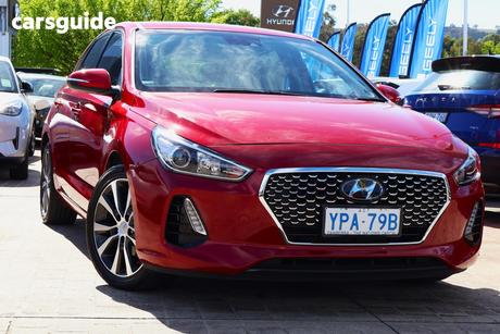 Red 2019 Hyundai I30 Hatchback Elite
