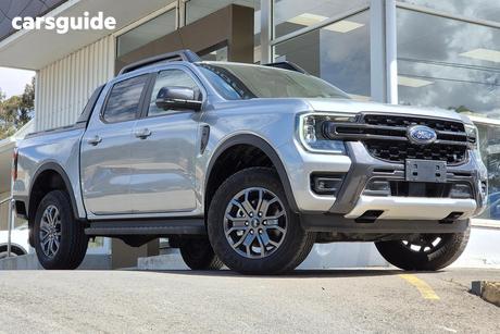 Silver 2025 Ford Ranger Double Cab Pick Up Wildtrak 3.0 (4X4)