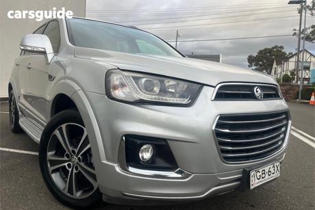 Silver 2017 Holden Captiva Wagon 7 Ltz (Awd)