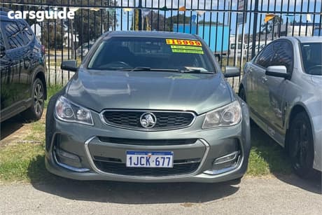 Green 2016 Holden Commodore Sedan Sv6
