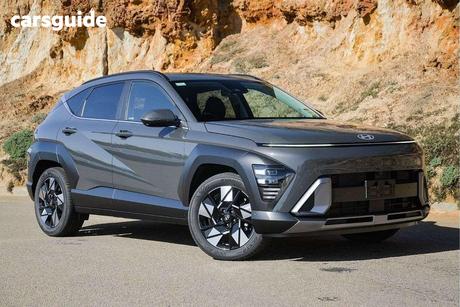 Grey 2026 Hyundai Kona Wagon Hybrid Elite