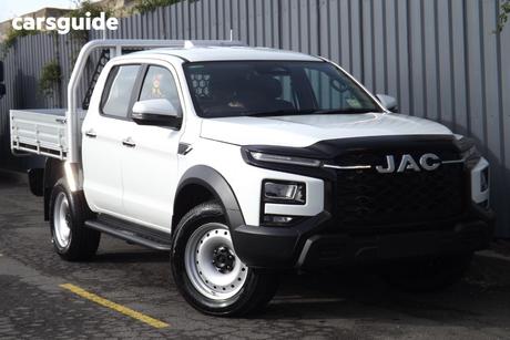White 2026 JAC T9 Dual Cab Chassis Tradepro (4X4)