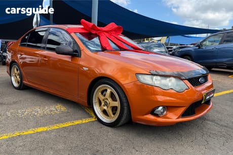 Orange 2011 Ford Falcon Sedan Xr6
