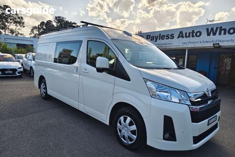 2022 Toyota HiAce Van Slwb Barn Door