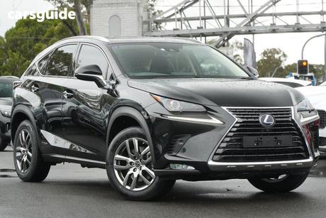 Black 2020 Lexus NX300H Wagon Luxury Hybrid (Fwd)