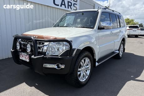 White 2020 Mitsubishi Pajero Wagon Gls (4X4) 7 Seat