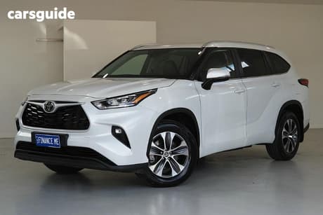 White 2023 Toyota Kluger Wagon Gxl 2Wd