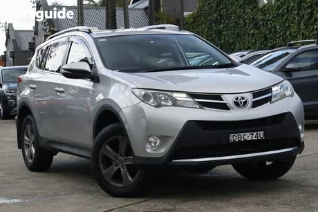 Silver 2015 Toyota RAV4 Wagon Gxl (4X4)