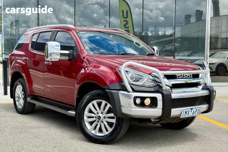 Red 2018 Isuzu MU-X Wagon Ls-T (4X2)