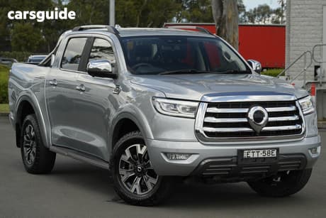 Silver 2022 GWM UTE Dual Cab Utility Cannon-X (4X4)