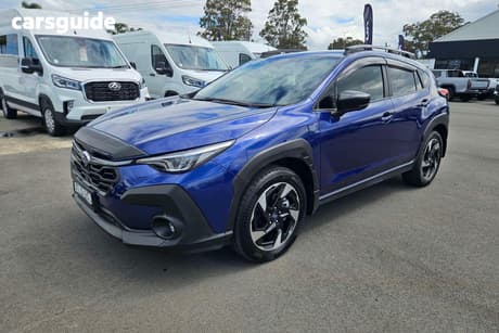 Blue 2024 Subaru Crosstrek Wagon Awd 2.0S