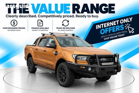 Gold 2019 Ford Ranger Double Cab Pick Up Wildtrak 2.0 (4X4)