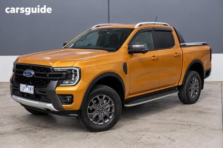 Yellow 2023 Ford Ranger Double Cab Pick Up Wildtrak 2.0 (4X4)