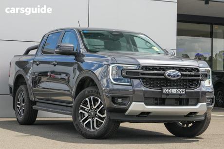 Grey 2026 Ford Ranger Double Cab Pick Up Sport 3.0 (4X4)