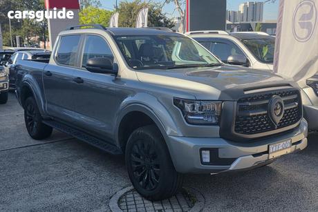 Grey 2026 GWM Cannon Alpha Dual Cab Utility Vanta