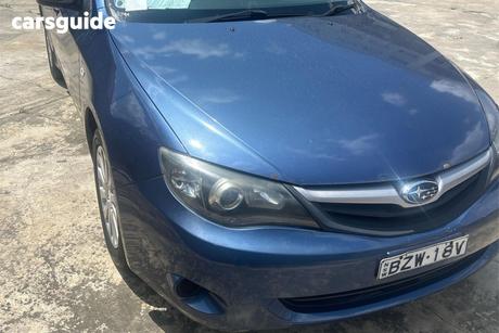 Blue 2011 Subaru Impreza Hatchback R (Awd)