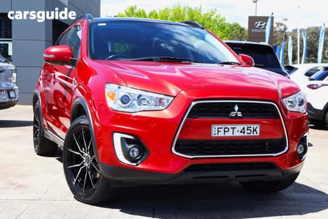 Red 2016 Mitsubishi ASX Wagon Xls (2Wd)