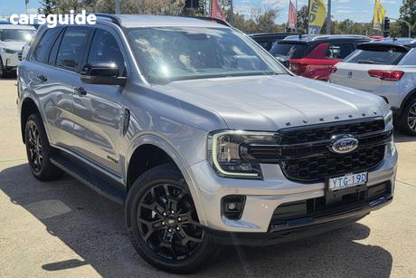 Silver 2024 Ford Everest Wagon Sport (4Wd)