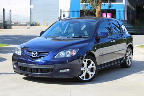 Blue 2008 Mazda 3 Hatchback Sp23