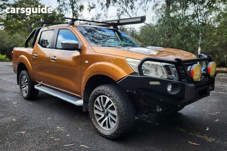 Gold 2016 Nissan Navara Dual Cab Utility St (4X4)